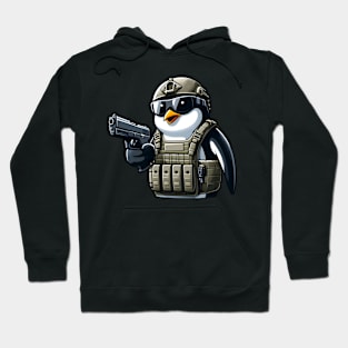 Tactical penguin Hoodie